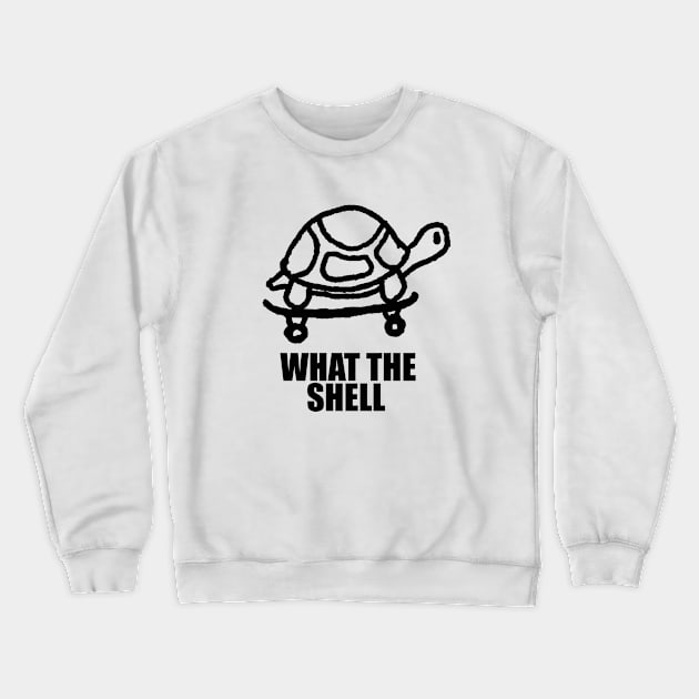 Funny Turtle T-shirt, What the Shell Shirt, Women Men Ladies Kids Baby, Gag Tshirt, Gift for Him Her, Mothers Day Crewneck Sweatshirt by Y2KSZN